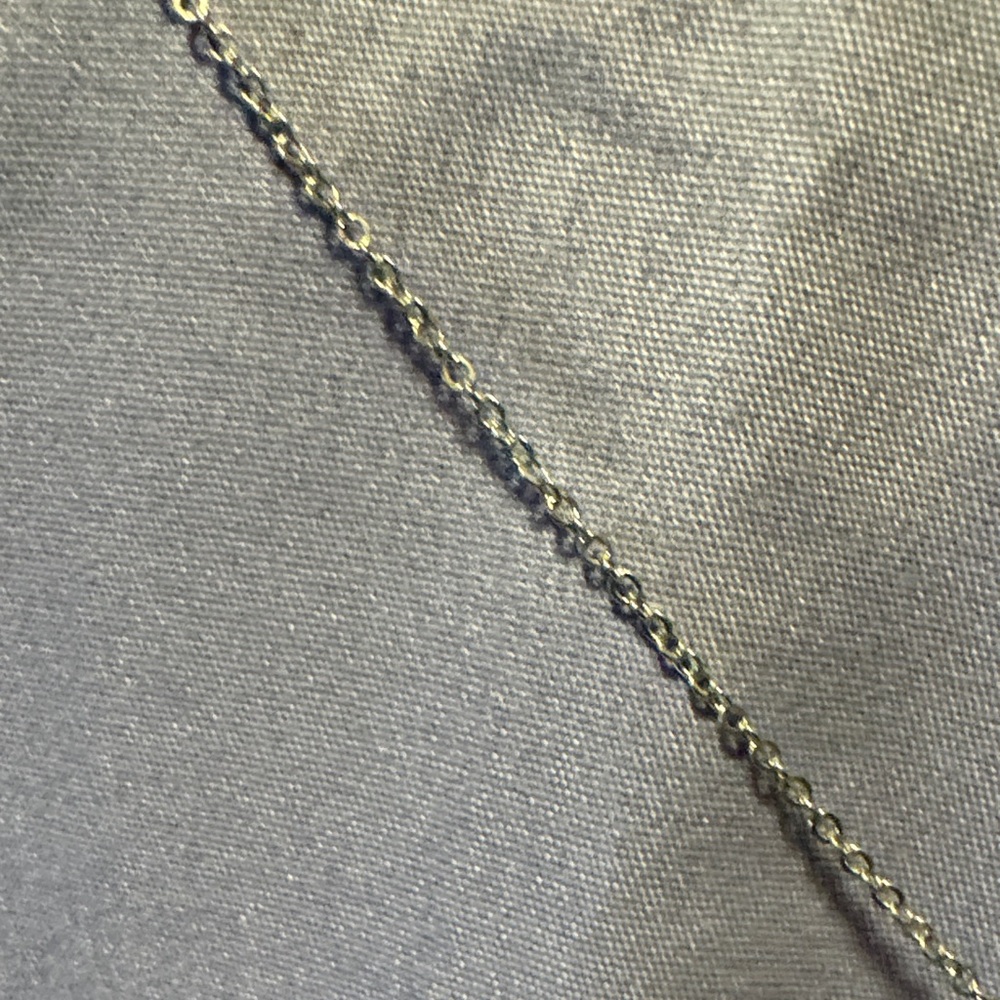 Silver and Red Pendant Necklace - Picture 4 of 6